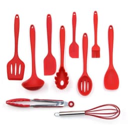 image-High Quality 10 Pieces Silica Gel Cooking Scoop