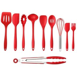 image-High Quality 10 Pieces Silica Gel Cooking Scoop