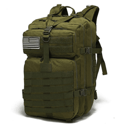 image-Nylon Waterproof Trekking Fishing Backpack Outdoor Military Camping