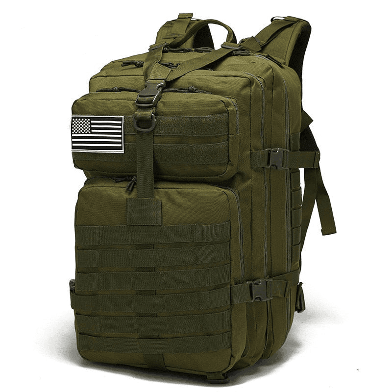 image-Nylon Waterproof Trekking Fishing Backpack Outdoor Military Camping