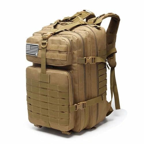 image-Nylon Waterproof Trekking Fishing Backpack Outdoor Military Camping