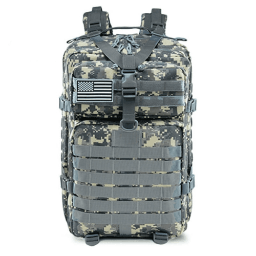 image-Nylon Waterproof Trekking Fishing Backpack Outdoor Military Camping
