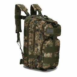 image-Nylon Waterproof Trekking Fishing Backpack Outdoor Military Camping