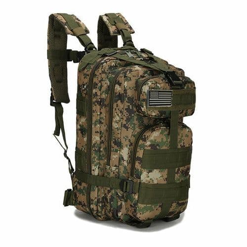 image-Nylon Waterproof Trekking Fishing Backpack Outdoor Military Camping