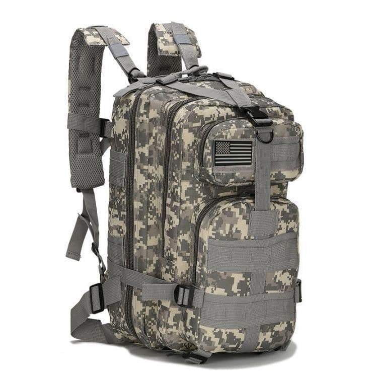 image-Nylon Waterproof Trekking Fishing Backpack Outdoor Military Camping