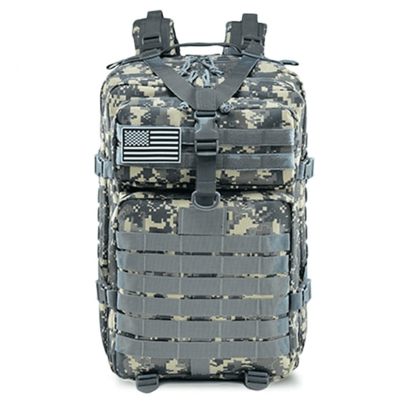image-Nylon Waterproof Trekking Fishing Backpack Outdoor Military Camping