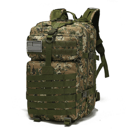 image-Nylon Waterproof Trekking Fishing Backpack Outdoor Military Camping