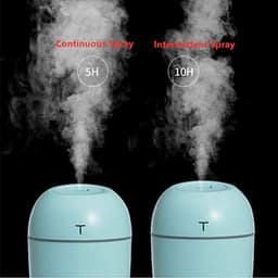 image-220ML Ultrasonic Mini Air Humidifier Aroma Essential Oil Diffuser USB