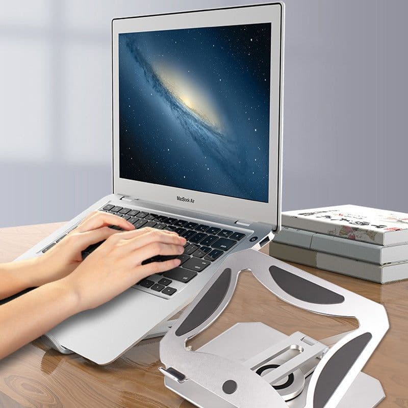 image-360 Degree Rotating Desktop Laptop Stand
