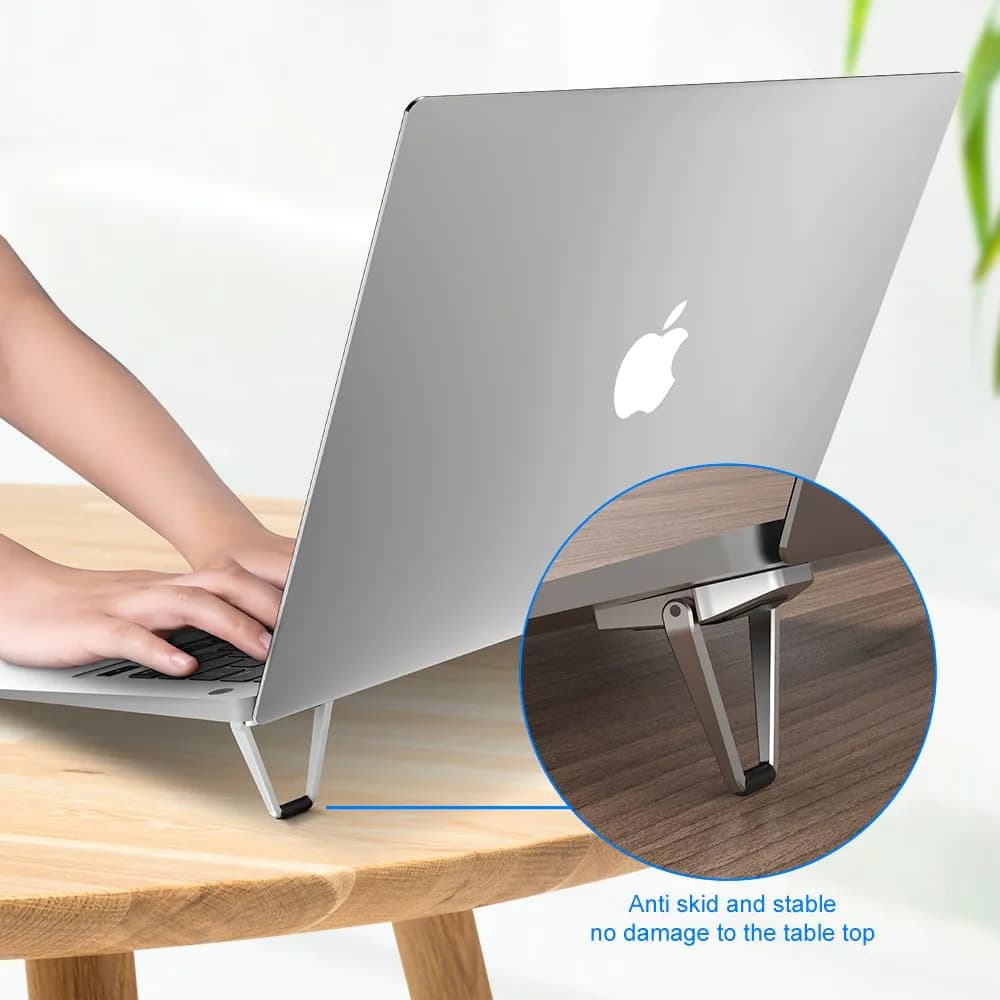 image-Compatible with Apple, Lightweight Laptop Cooling Stand