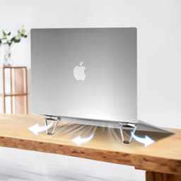 image-Compatible with Apple, Lightweight Laptop Cooling Stand