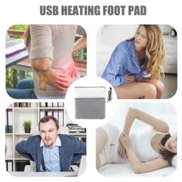 image-Heating Pad Usb Electric Heater For Feet Warm Slippers Winter Hand