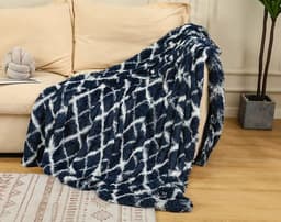 image-Warm Fluffy Shaggy Throw Blanket Bedspread Faux Fur