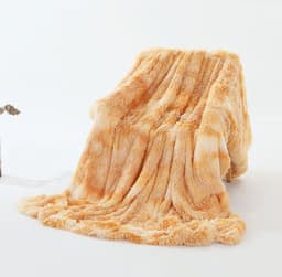 image-Warm Fluffy Shaggy Throw Blanket Bedspread Faux Fur