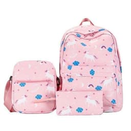 image-Breathable Three-Piece Fashion Student Backpack