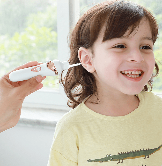 image-Portable Rechargeable Ear Pick Children's Luminous Electric