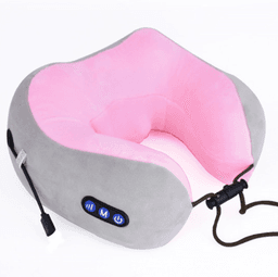 image-USB Charging U-shaped Massage Pillow