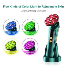 image-EMS Facial Massager LED Light Anti Aging Wrinkle Facial Care
