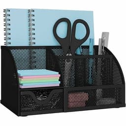 image-Sturdy Desktop Organizer for Home Office School College Dorm