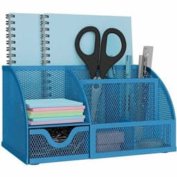 image-Sturdy Desktop Organizer for Home Office School College Dorm
