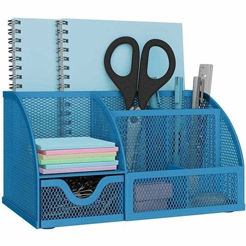 image-Sturdy Desktop Organizer for Home Office School College Dorm