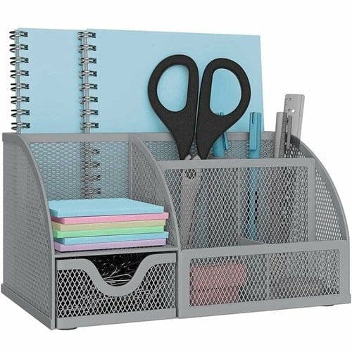 image-Sturdy Desktop Organizer for Home Office School College Dorm