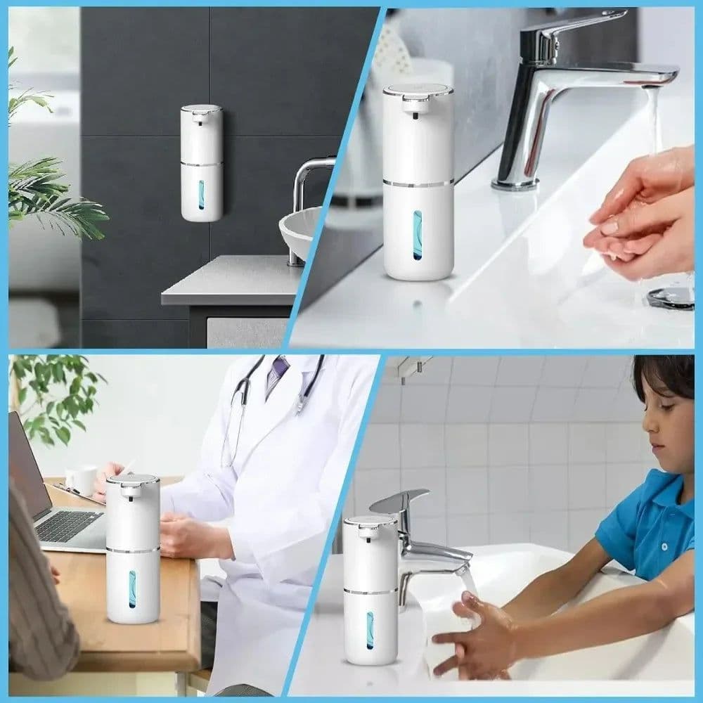 image-Automatic Soap Dispenser Touchless Usb Rechargeable Electric