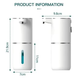 image-Automatic Soap Dispenser Touchless Usb Rechargeable Electric