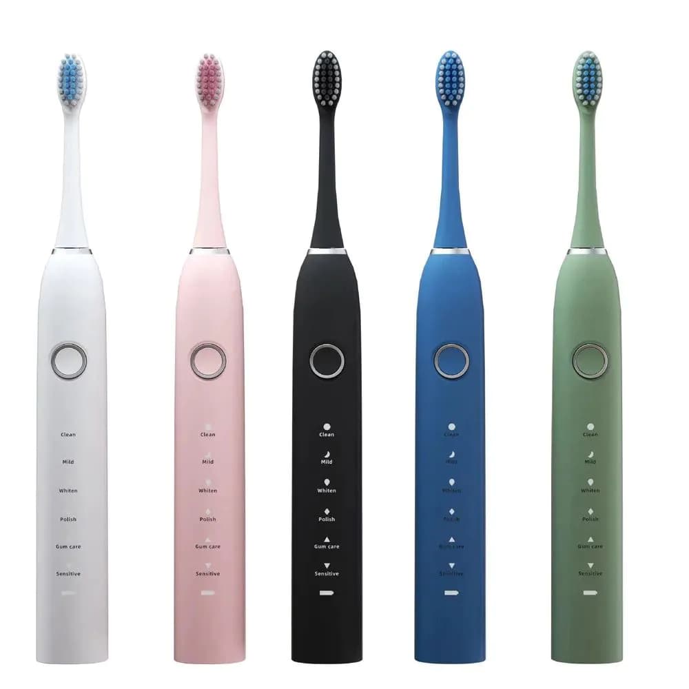 image-Smart Sonic Electric Toothbrush Teeth Whitening Ultrasonic Vibration
