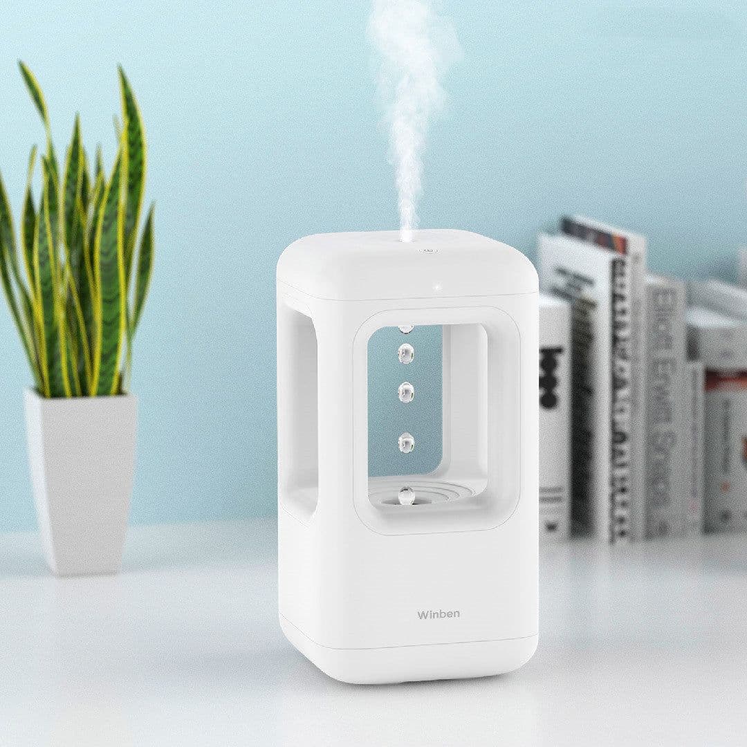image-New Air Humidifier Home Quiet Bedroom Anti-Gravity