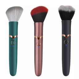 image-New Vibration Cosmetics Makeup Blending Brush with 10 Vibration