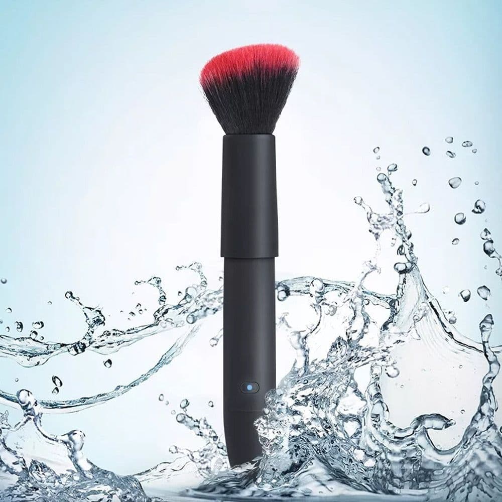 image-New Vibration Cosmetics Makeup Blending Brush with 10 Vibration