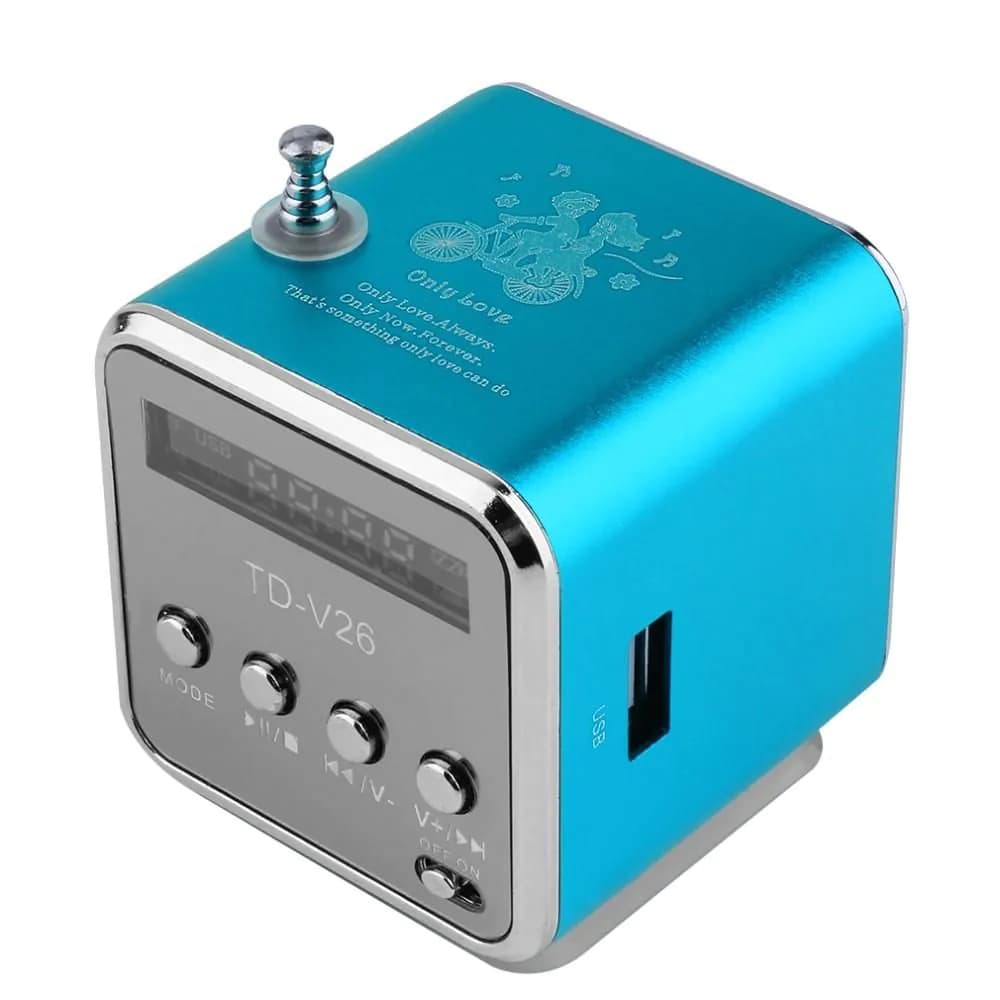 image-High Quality Mini FM Radio Receiver MP3 Music Player