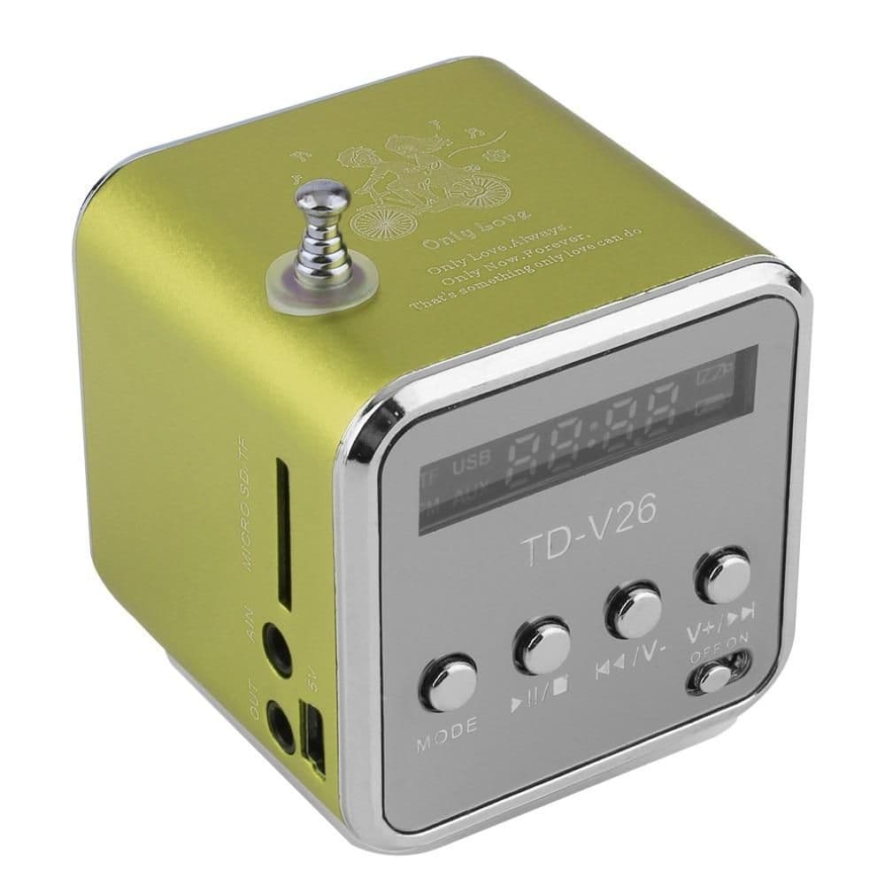 image-High Quality Mini FM Radio Receiver MP3 Music Player