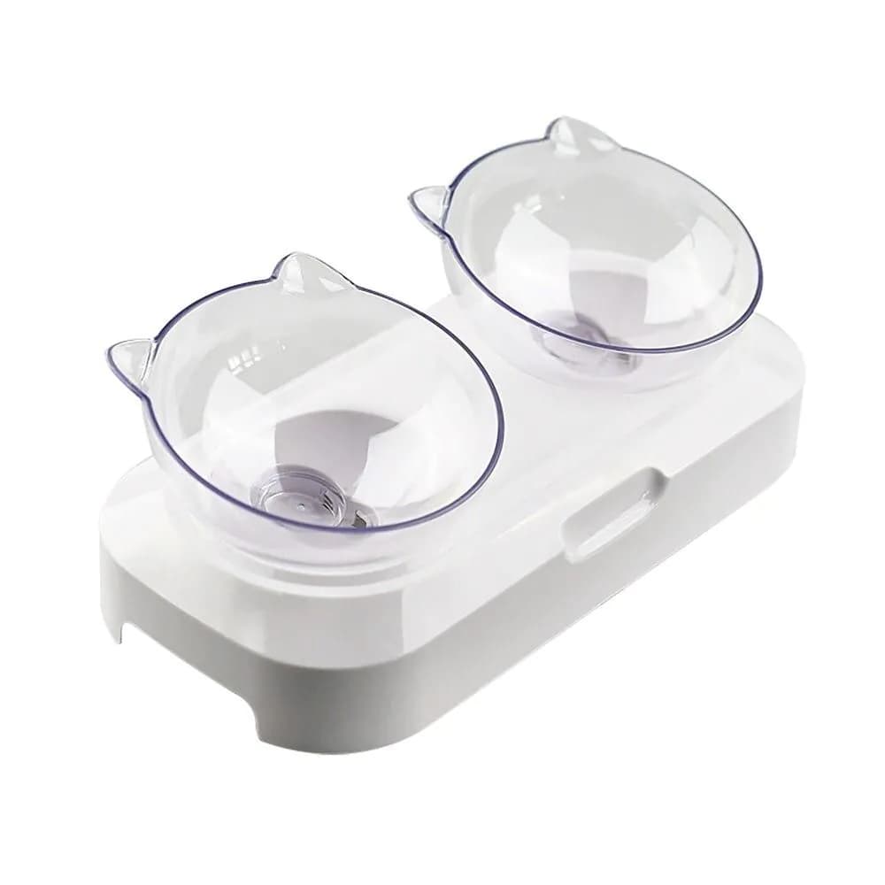 image-Plastic Non-Slip Pet Bowl For Dogs Puppy Cats