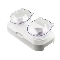 image-Plastic Non-Slip Pet Bowl For Dogs Puppy Cats