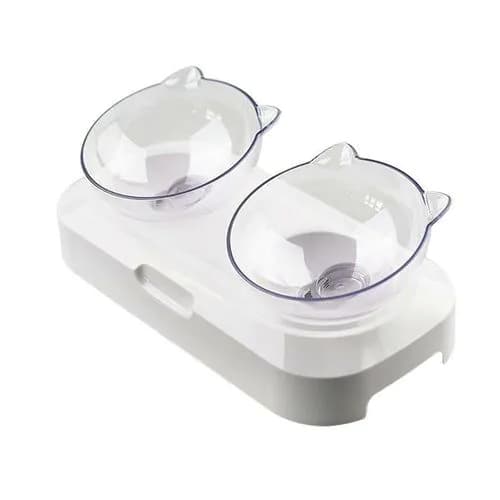 image-Plastic Non-Slip Pet Bowl For Dogs Puppy Cats