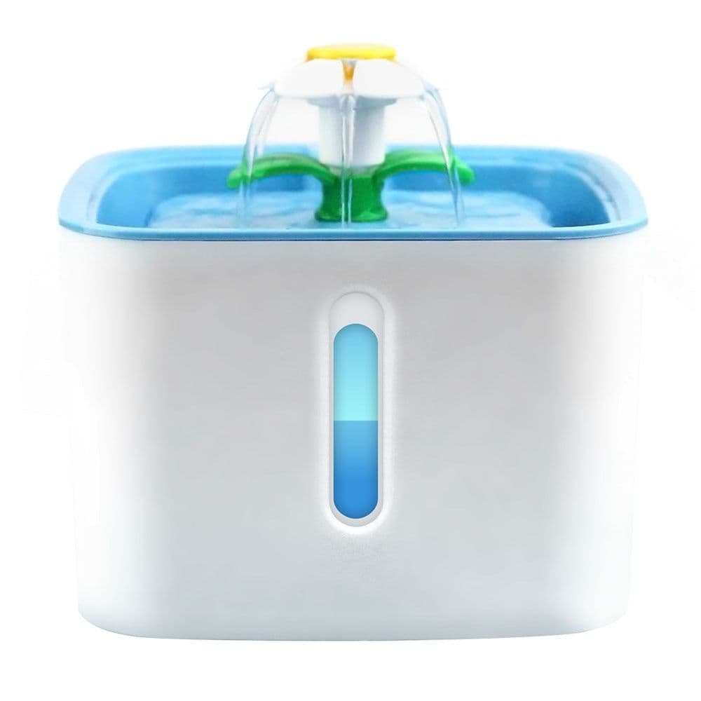 image-LED Electric USB Automatic Cat Water Fountain
