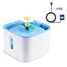 image-LED Electric USB Automatic Cat Water Fountain