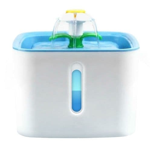 image-LED Electric USB Automatic Cat Water Fountain