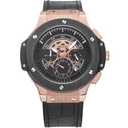 image-Casual Fashion Leather Band Quartz Watch For Men