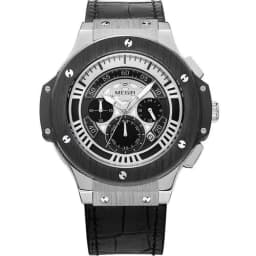 image-Casual Fashion Leather Band Quartz Watch For Men