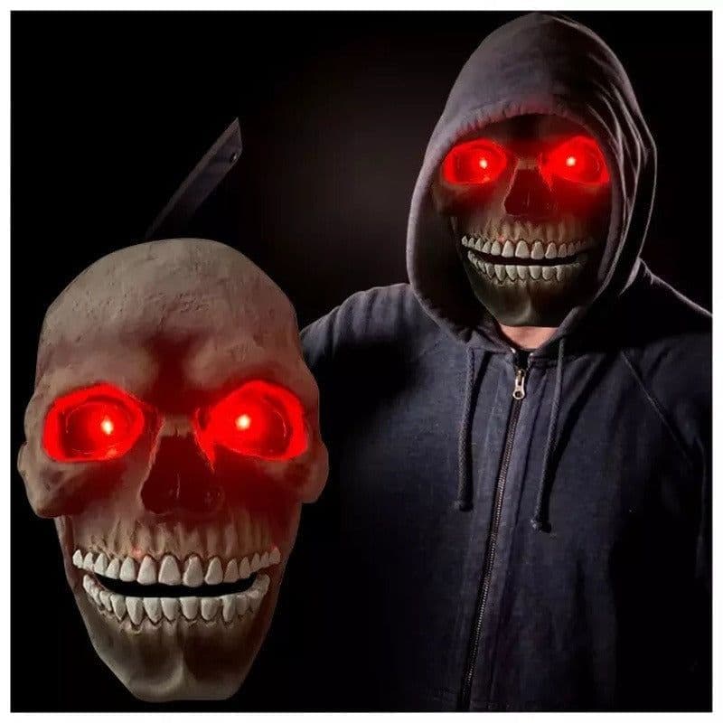image-Halloween Skull Movable Mouth Latex Halloween Kills Mask