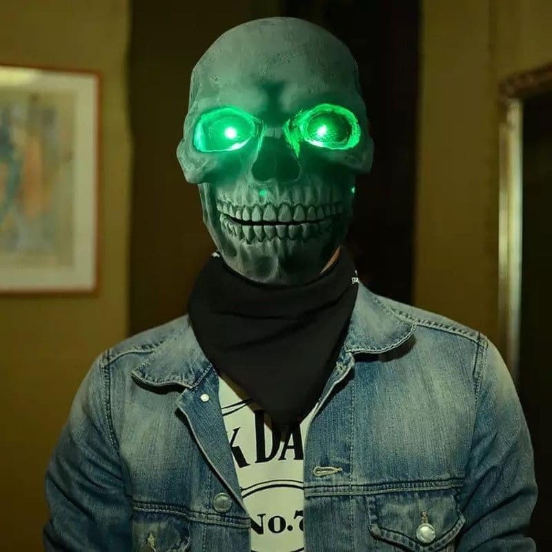 image-Halloween Skull Movable Mouth Latex Halloween Kills Mask