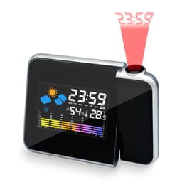 image-LED Alarm Projection Clock Thermometer Hygrometer