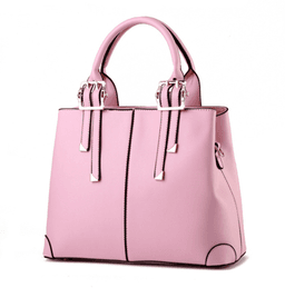 image-Solid Color Fashion Nice Quality Women's Handbag