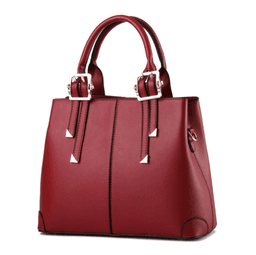 image-Solid Color Fashion Nice Quality Women's Handbag