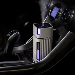 image-300Ml Air Humidifier Cool Mist Aroma Diffuser with Color LED Light for