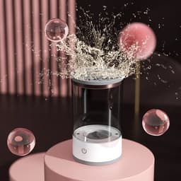 image-Automatic Electric Makeup Brush Cleaner Rechargeable Lazy Cleaning