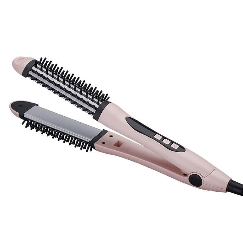 image-2 in 1 Hair Straightener With Hair Comb